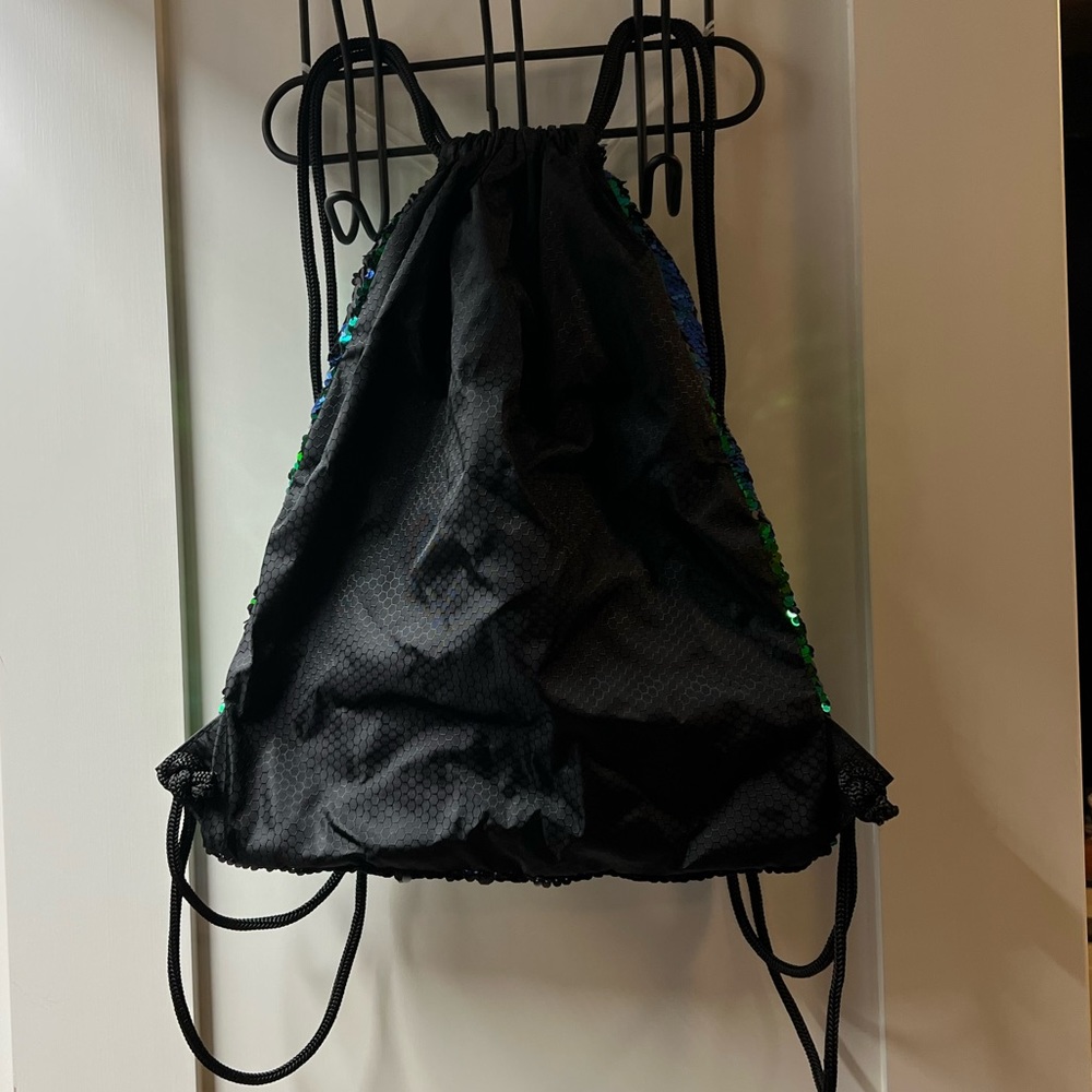 Mermaid Sequin Drawstring Bag - image 2